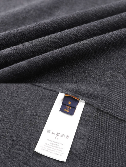 LOUIS VUITTON 26FW MONOGRAM CASHMERE BLEND KNIT CARDIGAN – HIGH END