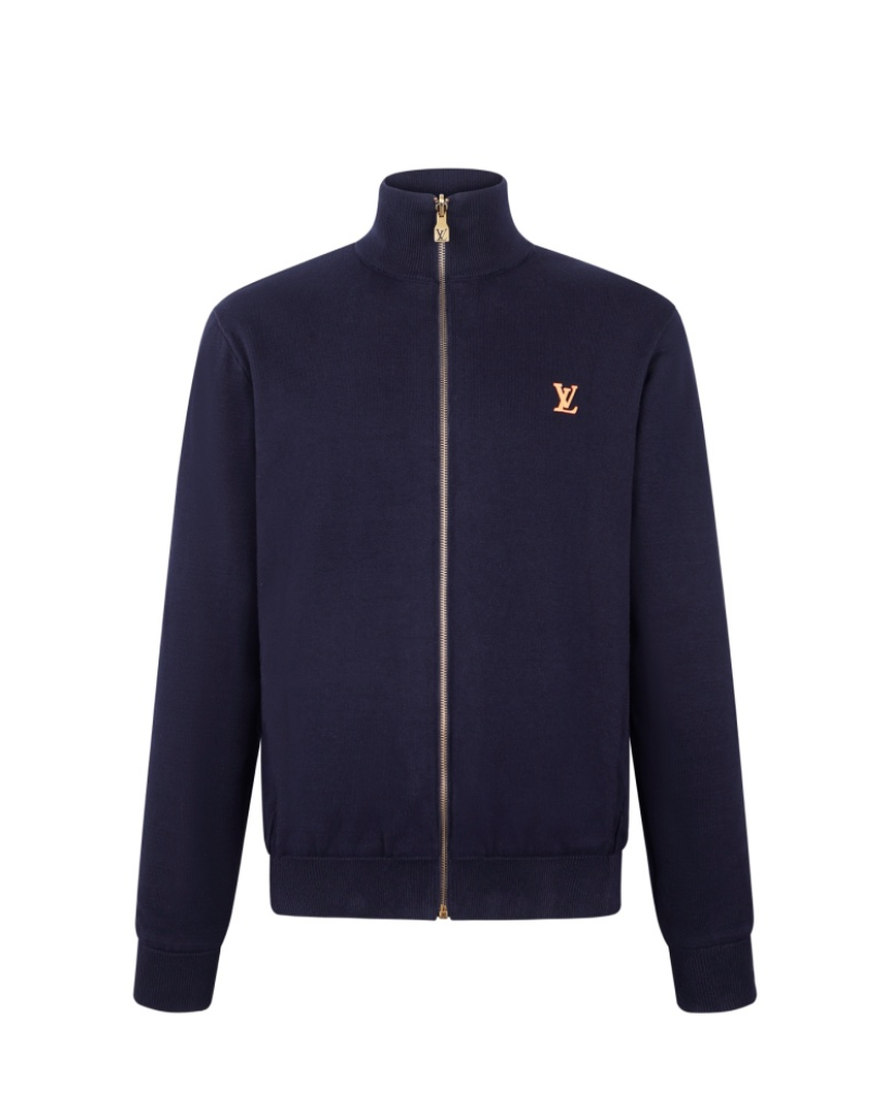 LOUIS VUITTON 26FW DOUBLE-SIDED BLEND LOGO BADGE SWEATSHIRT – HIGH END