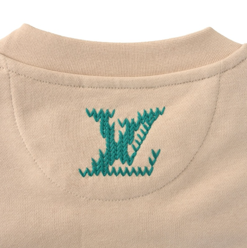 LOUIS VUITTON LV 26FW EMBROIDERED LOGO CREWNECK SWEATSHIRT– HIGH END