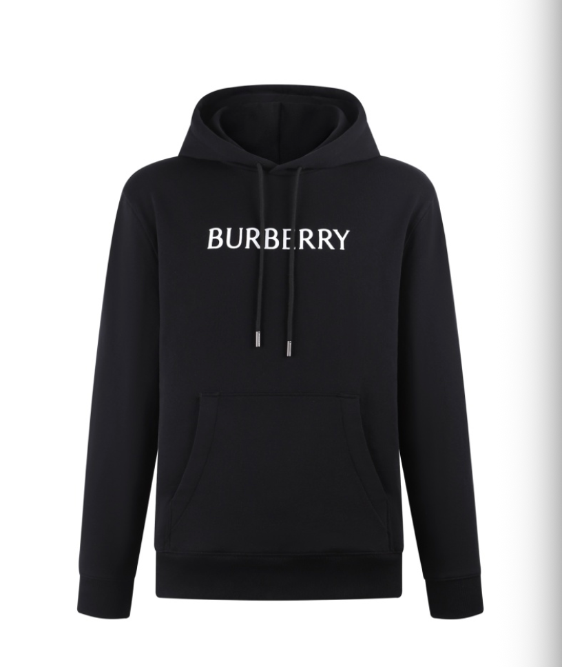 BURBERRY 26FW LOGO PRINT COTTON HOODED SWEATSHIRT– HIGH END