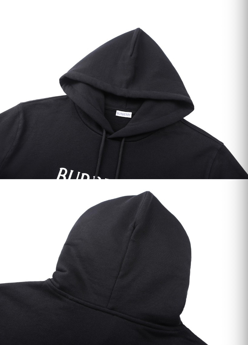 BURBERRY 26FW LOGO PRINT COTTON HOODED SWEATSHIRT– HIGH END