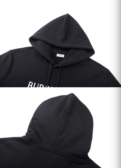 BURBERRY 26FW LOGO PRINT COTTON HOODED SWEATSHIRT– HIGH END