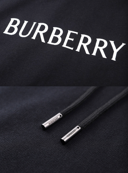 BURBERRY 26FW LOGO PRINT COTTON HOODED SWEATSHIRT– HIGH END