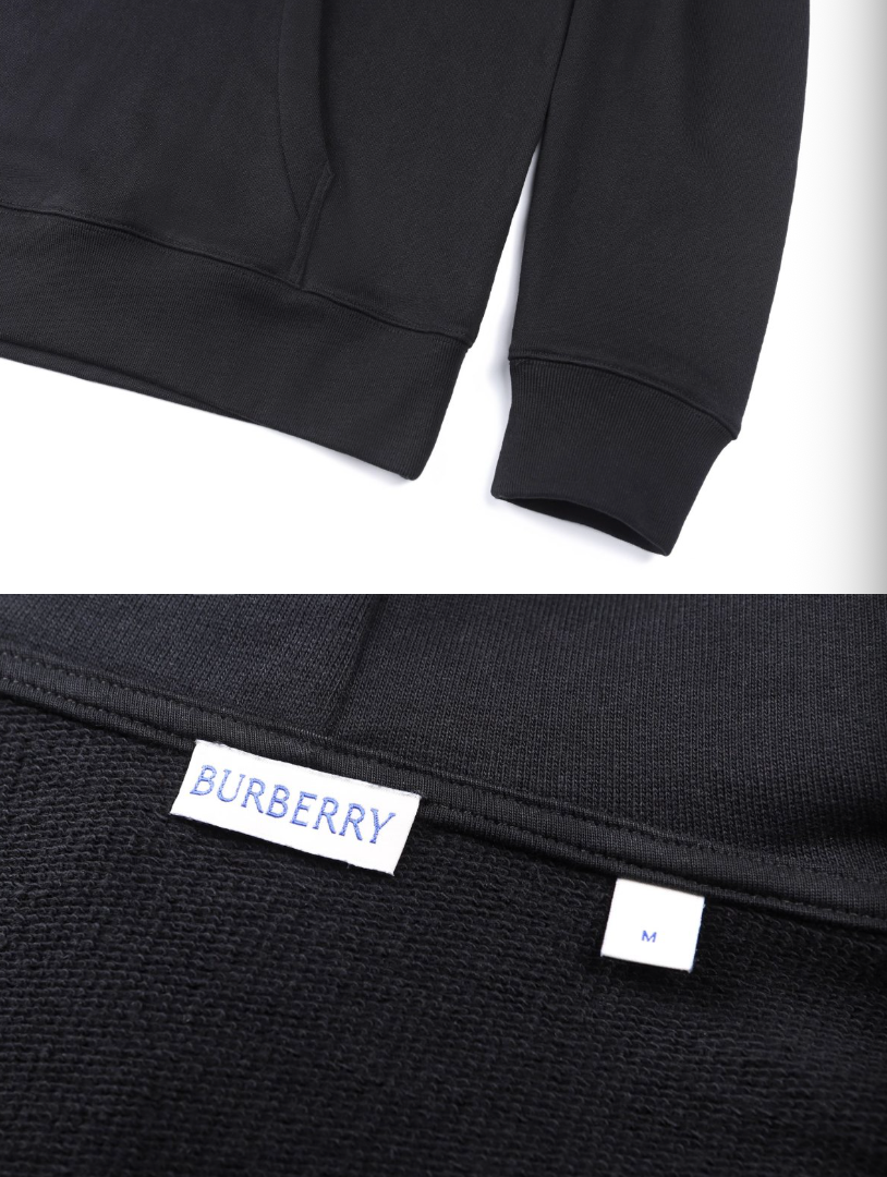 BURBERRY 26FW LOGO PRINT COTTON HOODED SWEATSHIRT– HIGH END