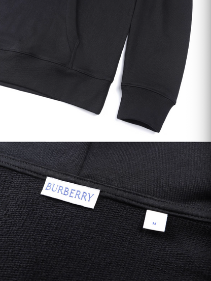 BURBERRY 26FW LOGO PRINT COTTON HOODED SWEATSHIRT– HIGH END