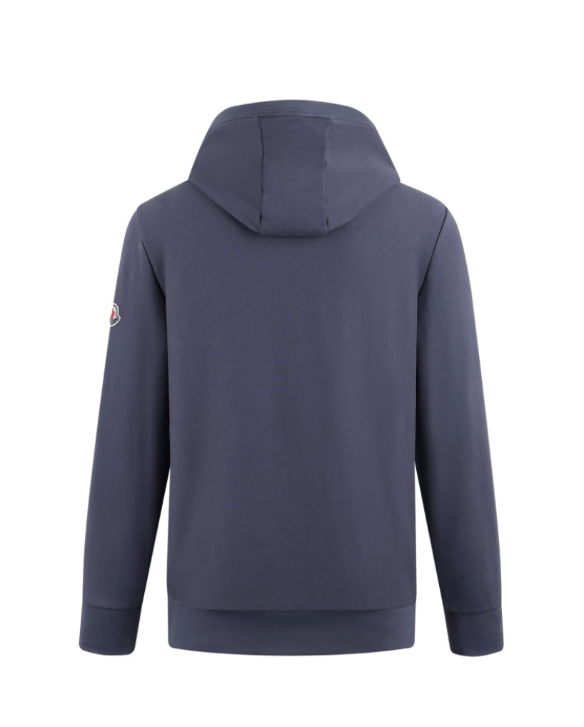 MONCLER 26FW ARCHIVE PRINTED & EMBROIDERED LOGO COTTON HOODED SWEATSHIRT – HIGH END