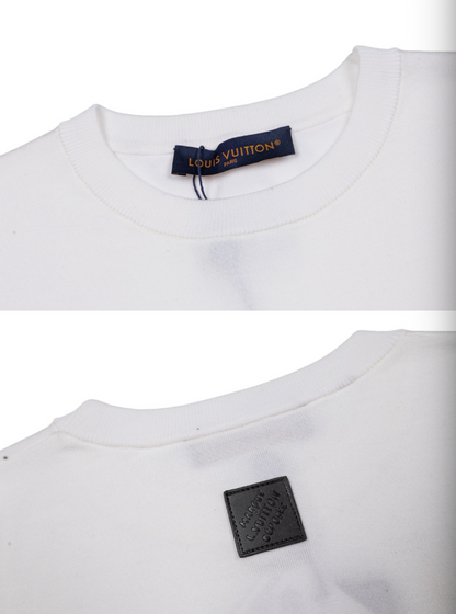 LOUIS VUITTON 26FW FAIR ISLE GEOMETRIC INTARSIA SHORT-SLEEVE KNIT – HIGH END
