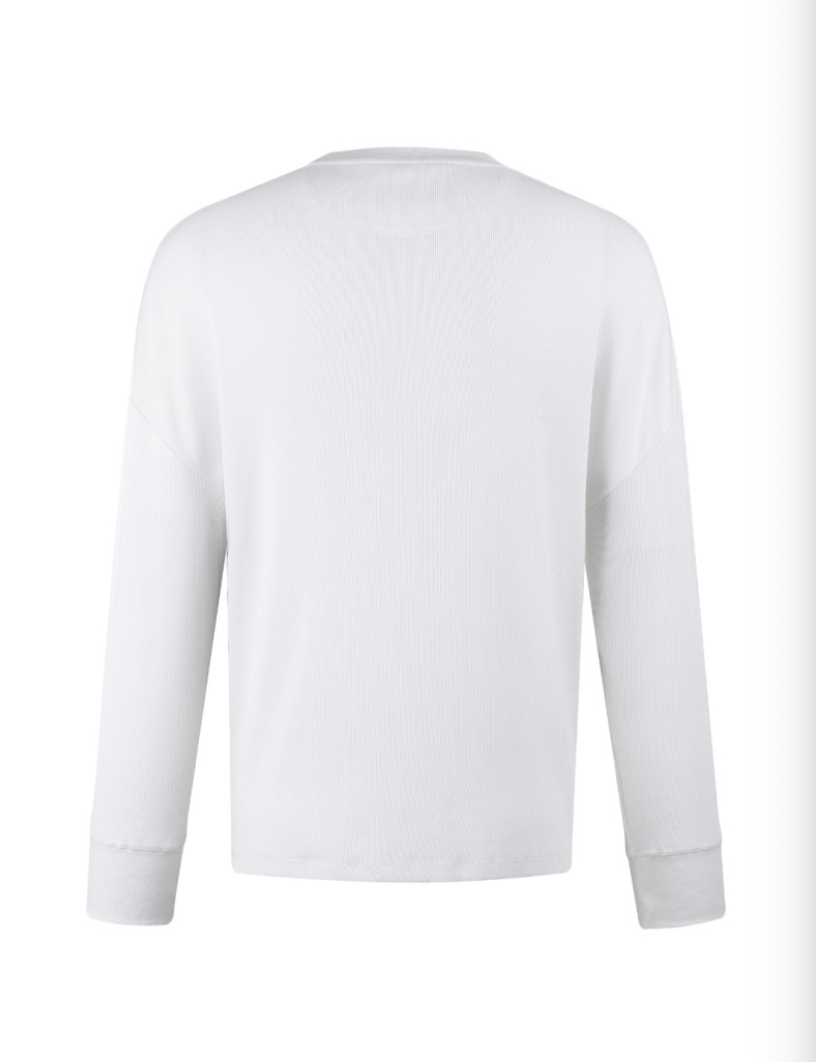 LOEWE EMBROIDERED ANAGRAM LONG SLEEVE T-SHIRT – 1:1 HIGH END