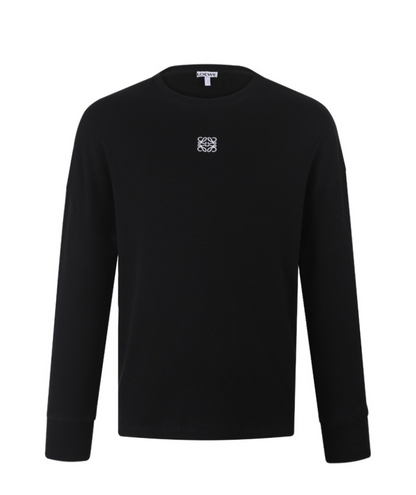 LOEWE EMBROIDERED ANAGRAM LONG SLEEVE T-SHIRT – 1:1 HIGH END