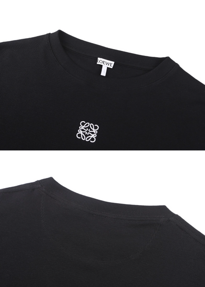LOEWE EMBROIDERED ANAGRAM LONG SLEEVE T-SHIRT – 1:1 HIGH END