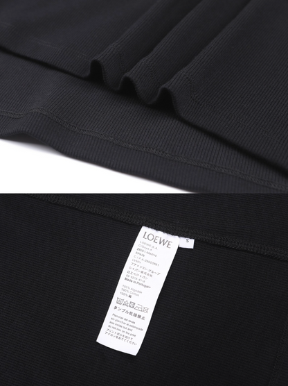 LOEWE EMBROIDERED ANAGRAM LONG SLEEVE T-SHIRT – 1:1 HIGH END