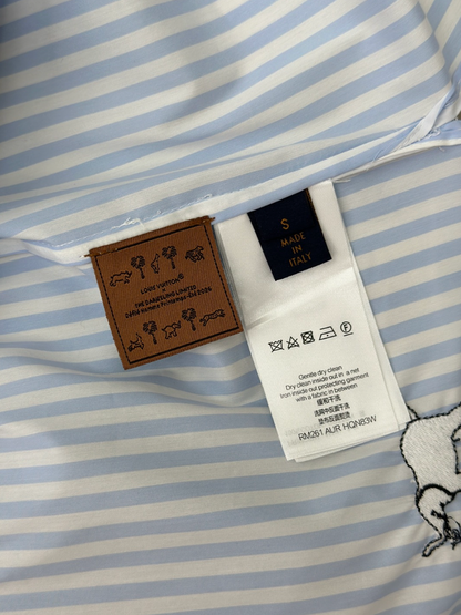 LOUIS VUITTON 26FW ANIMAL STRIPE SHORT SLEEVE SHIRT & SHORTS SET – 1:1 HIGH END