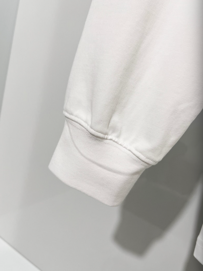 BALENCIAGA BLCG 2026FW COLA WAVE LOGO EMBROIDERED LONG SLEEVE T-SHIRT– 1:1 HIGH END