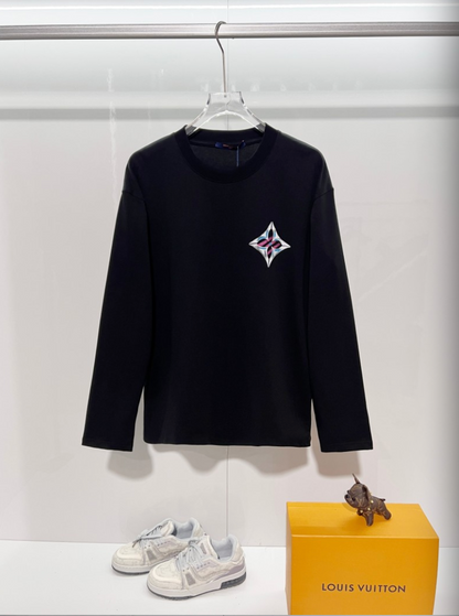 LOUIS VUITTON LV 2026FW GRAFFITI MONOGRAM FLOWER LONG SLEEVE T-SHIRT– 1:1 HIGH END