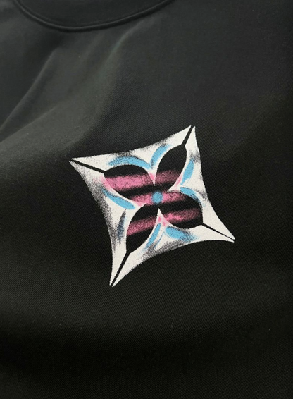 LOUIS VUITTON LV 2026FW GRAFFITI MONOGRAM FLOWER LONG SLEEVE T-SHIRT– 1:1 HIGH END