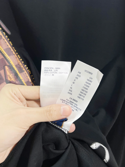 LOUIS VUITTON LV 2026FW ICONIC BAG GRAPHIC EMBROIDERED LONG SLEEVE T-SHIRT– 1:1 HIGH END