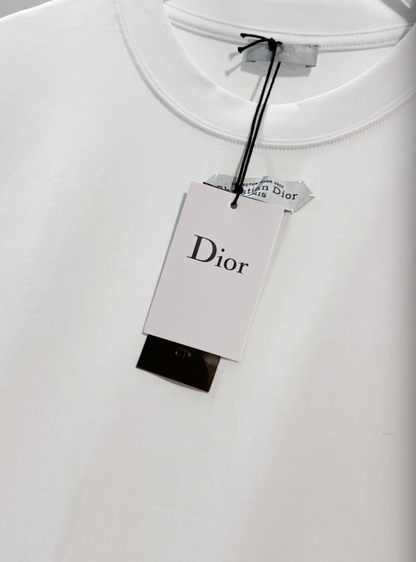 DIOR 2026FW CD MINIMALIST EMBROIDERED PATCH LONG SLEEVE T-SHIRT– 1:1 HIGH END