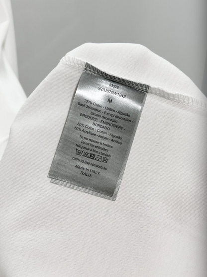 DIOR 2026FW CD MINIMALIST EMBROIDERED PATCH LONG SLEEVE T-SHIRT– 1:1 HIGH END