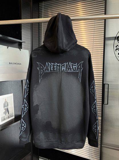 BALENCIAGA PARIS MOON 460G HEAVYWEIGHT HOODIE– 1:1 HIGH END