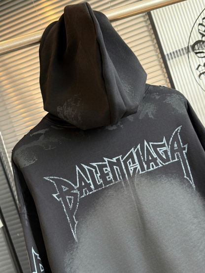 BALENCIAGA PARIS MOON 460G HEAVYWEIGHT HOODIE– 1:1 HIGH END