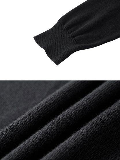 GUCCI 2026SS INTERLOCKING GG EMBROIDERED WOOL KNIT SWEATER – 1:1 HIGH END