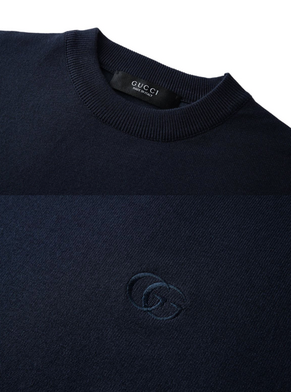 GUCCI 2026SS INTERLOCKING GG EMBROIDERED WOOL KNIT SWEATER – 1:1 HIGH END