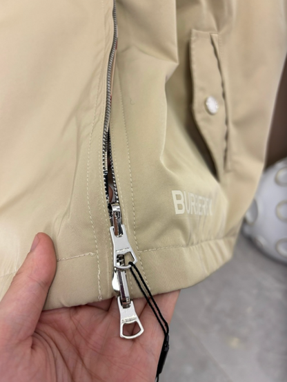 BURBERRY VINTAGE CHECK REVERSIBLE TWO-WAY CASUAL JACKET– 1:1 HIGH END