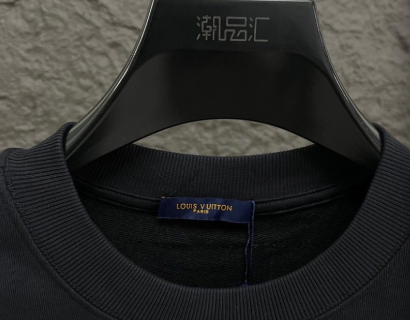 LOUIS VUITTON LV 2026FW MONOGRAM FLOWER MULTI-COLOR EMBROIDERED CREWNECK SWEATSHIRT– 1:1 HIGH END