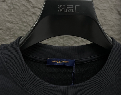 LOUIS VUITTON LV 2026FW MONOGRAM FLOWER MULTI-COLOR EMBROIDERED CREWNECK SWEATSHIRT– 1:1 HIGH END