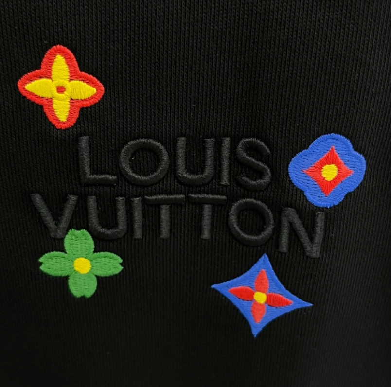 LOUIS VUITTON LV 2026FW MONOGRAM FLOWER MULTI-COLOR EMBROIDERED CREWNECK SWEATSHIRT– 1:1 HIGH END