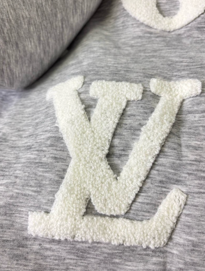 LOUIS VUITTON LV 2026FW ALL-OVER MONOGRAM BOUCLÉ ZIP-UP HOODIE – 1:1 HIGH END