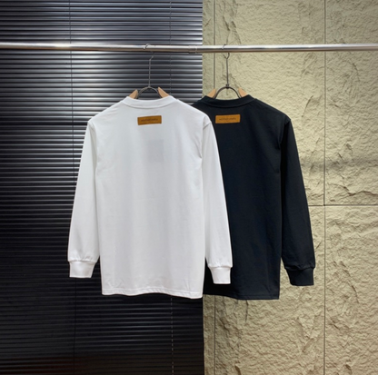 LOUIS VUITTON LV LOVERS PARIS EMBROIDERED LONG SLEEVE T-SHIRT – 1:1 HIGH END