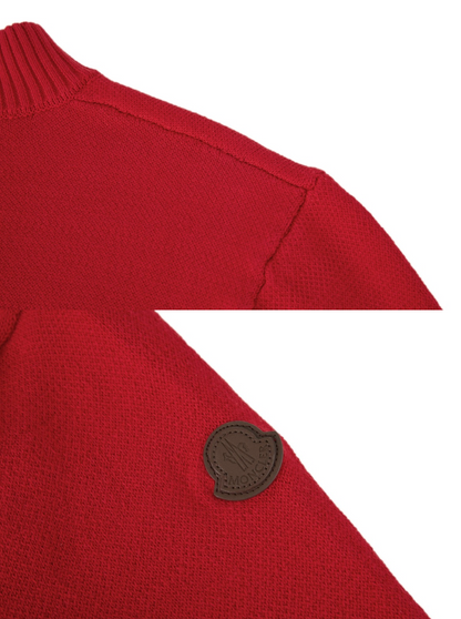 MONCLER EXPEDITION CONTRAST HALF-ZIP POCKET KNITWEAR SWEATER– 1:1 HIGH END
