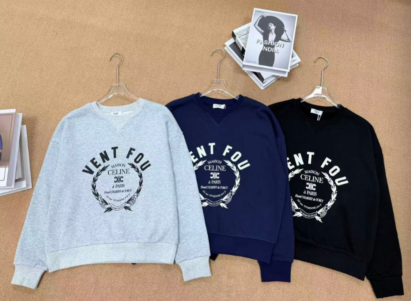 CELINE VENT FOU MAISON TRIOMPHE CREWNECK SWEATSHIRT – 1:1 HIGH END