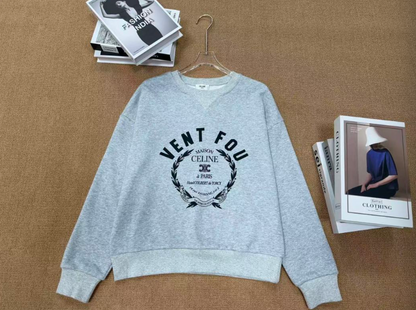CELINE VENT FOU MAISON TRIOMPHE CREWNECK SWEATSHIRT – 1:1 HIGH END