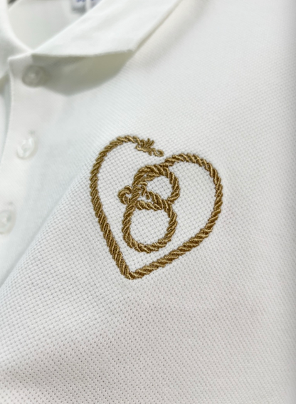BURBERRY HEART LOGO POLO SHIRT – 1:1 HIGH END