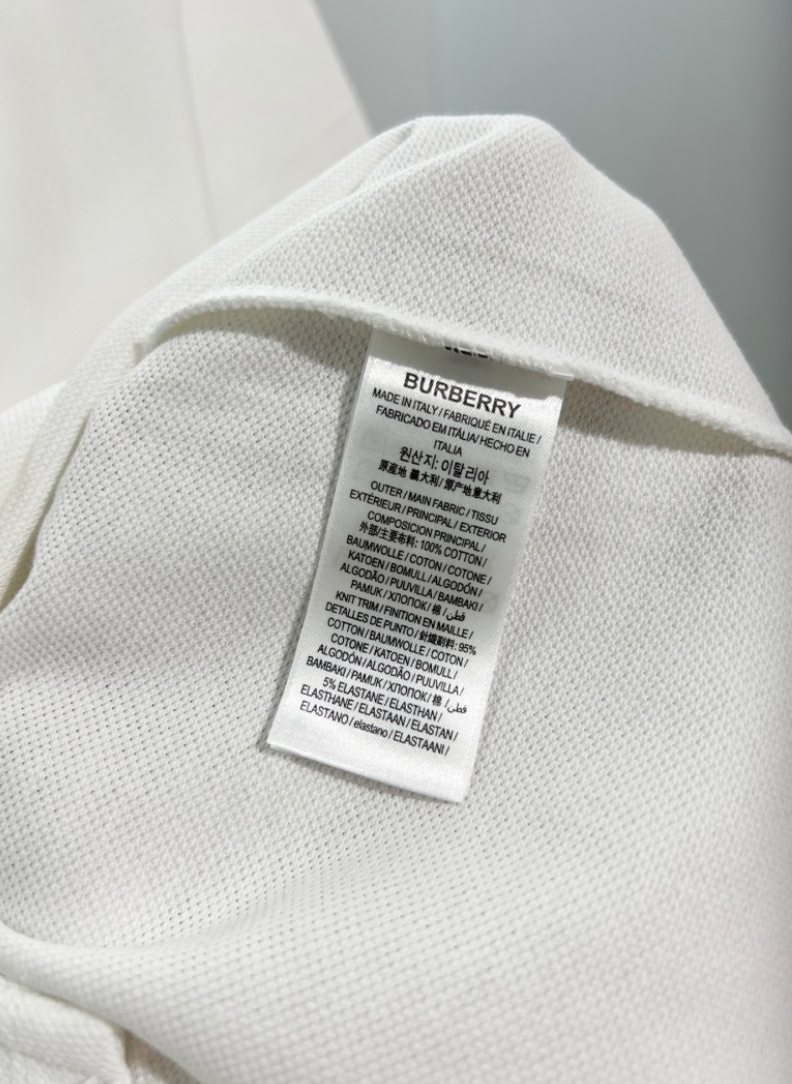 BURBERRY HEART LOGO POLO SHIRT – 1:1 HIGH END