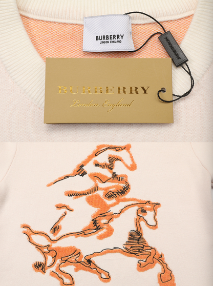 BURBERRY EQUESTRIAN KNIGHT WOOL SWEATER – 1:1 HIGH END
