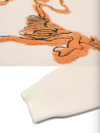 BURBERRY EQUESTRIAN KNIGHT WOOL SWEATER – 1:1 HIGH END