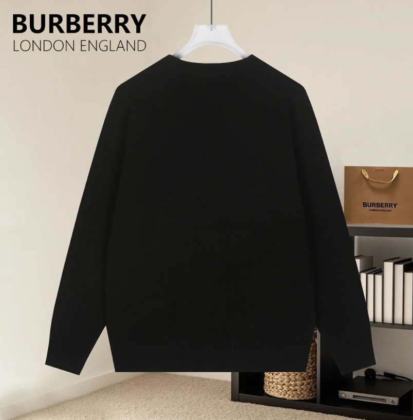 BURBERRY EQUESTRIAN KNIGHT WOOL SWEATER – 1:1 HIGH END