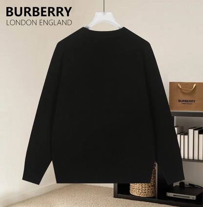 BURBERRY EQUESTRIAN KNIGHT WOOL SWEATER – 1:1 HIGH END