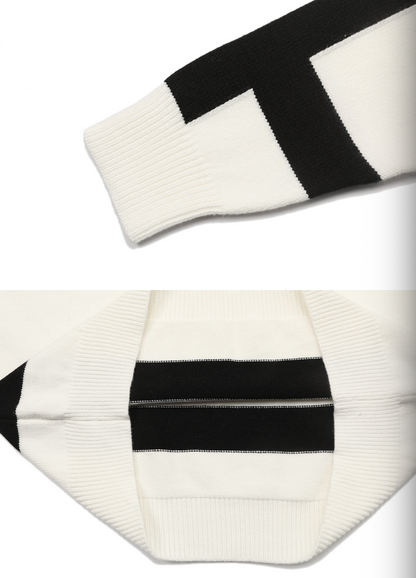 LOEWE ANAGRAM CONTRAST WOOL SWEATER– 1:1 HIGH END