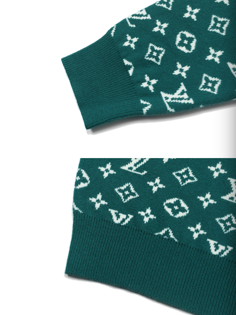 LOUIS VUITTON MONOGRAM KNIT SWEATER– 1:1 HIGH END