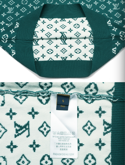 LOUIS VUITTON MONOGRAM KNIT SWEATER– 1:1 HIGH END
