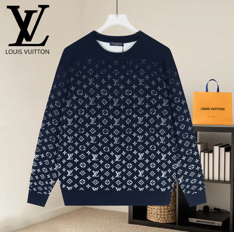 LOUIS VUITTON MONOGRAM KNIT SWEATER– 1:1 HIGH END