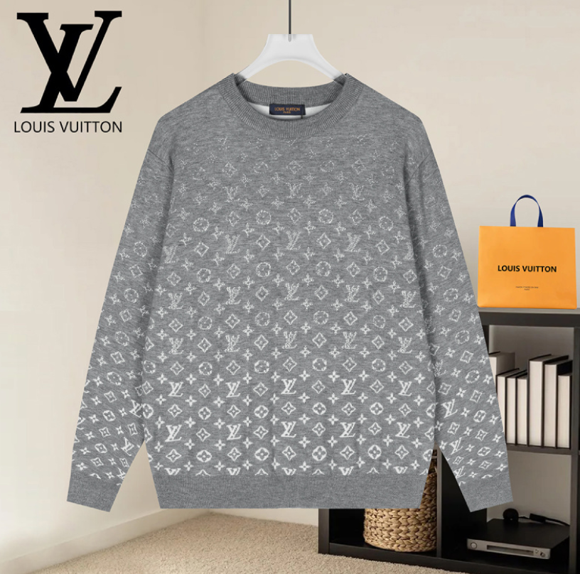 LOUIS VUITTON MONOGRAM KNIT SWEATER– 1:1 HIGH END