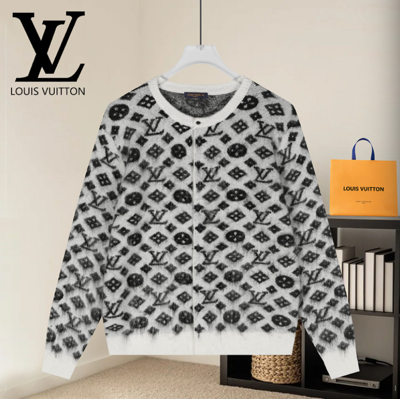 LOUIS VUITTON MONOGRAM KNIT CARDIGAN – 1:1 HIGH END