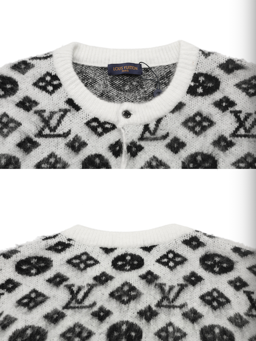 LOUIS VUITTON MONOGRAM KNIT CARDIGAN – 1:1 HIGH END