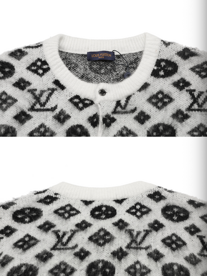 LOUIS VUITTON MONOGRAM KNIT CARDIGAN – 1:1 HIGH END