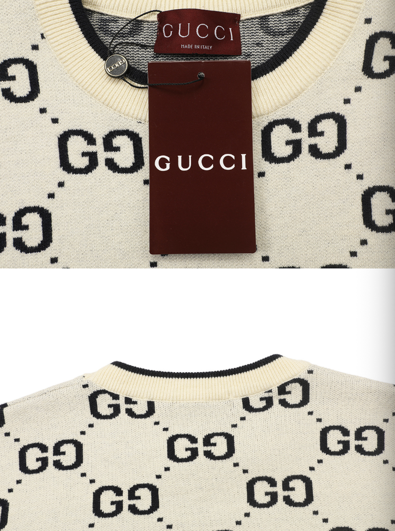 GUCCI GG MONOGRAM KNIT SWEATER – 1:1 HIGH END